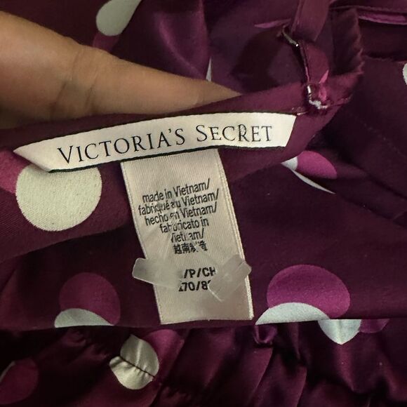 Polka Dot One Piece - Burgundy and White - Picture 5 of 5